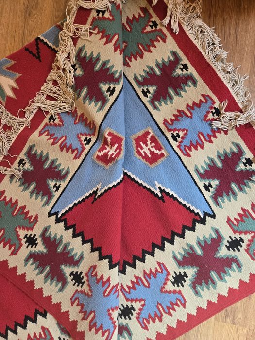 Covor traditional tesut manual