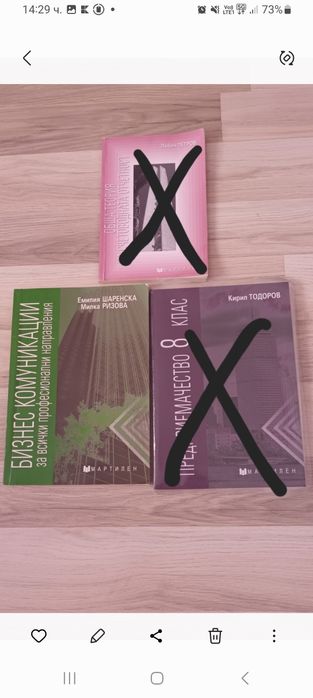 Бизнес комуникации та Мартилен. Цена-6 евро.