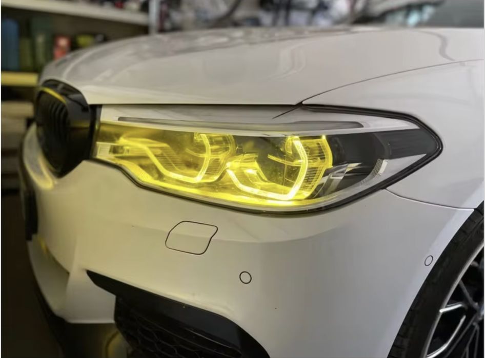 BMW G30 DRL жълт