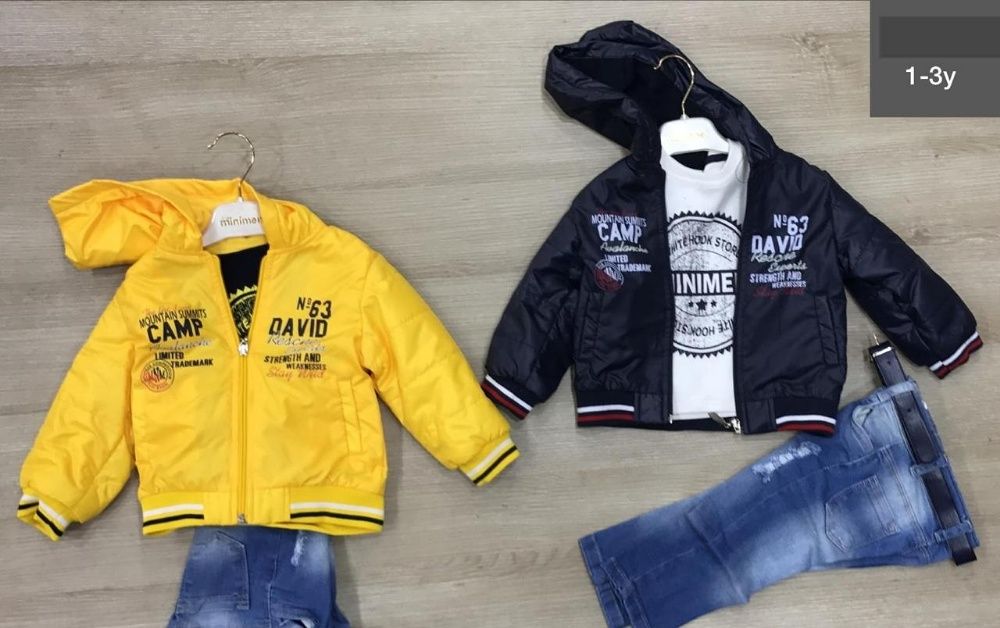 Одежда на весну для деток