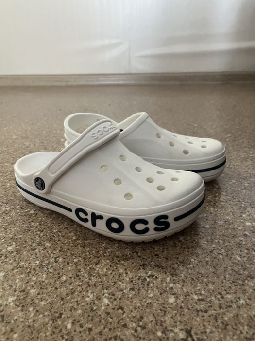 Кроксы белые 37-38р