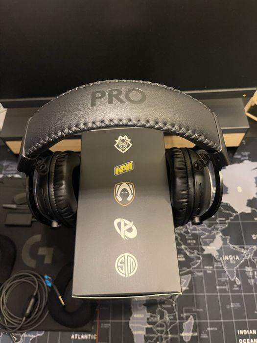 Casti Logitech G PRO X - Blue VO!CE