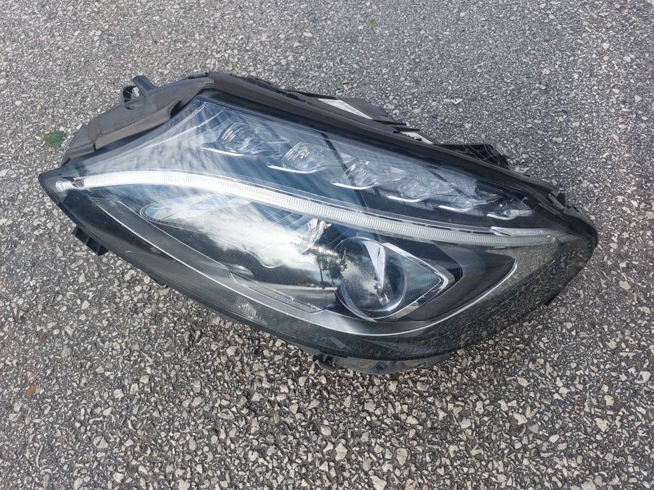 Необорудван ляв фар Mercedes-Benz W205 C200d 2014,2015,2016, 2017,2018