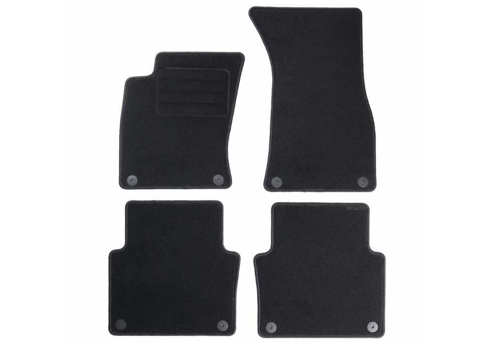 4бр. Мокетни стелки за AUDI A8 D3 4E 02-09 комплект за АУДИ А8 Д3 4Е гр ...