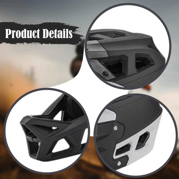 Кросова каска MARTAR, Full Face, Сертифицирана, Олекотена (690g), S/M