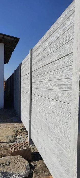 Gard placi beton