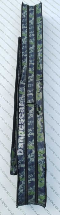 Geanta HUSA WB rigida pentru 3 lansete cu mulinete lungime 160cm