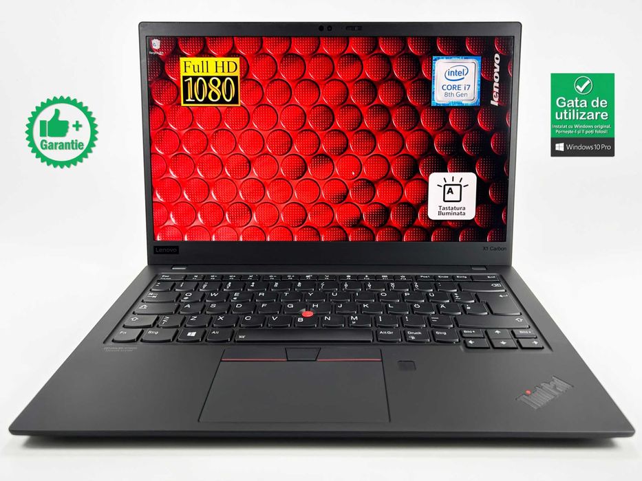 Laptop Lenovo X1 CARBON  i7-7500U 16gb 1TB  garantie 1 AN
