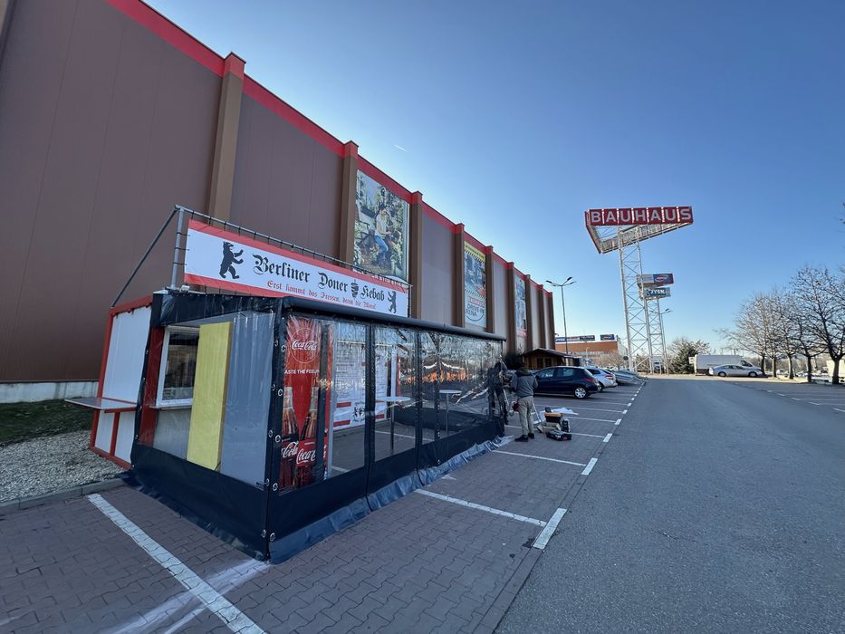 Ветроупорни завеси PVC прегради прозрачен винил кристал найлон барбекю