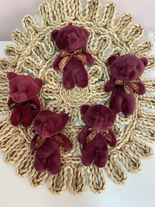 Малки плюшени мечета / за декорация / мини мечета