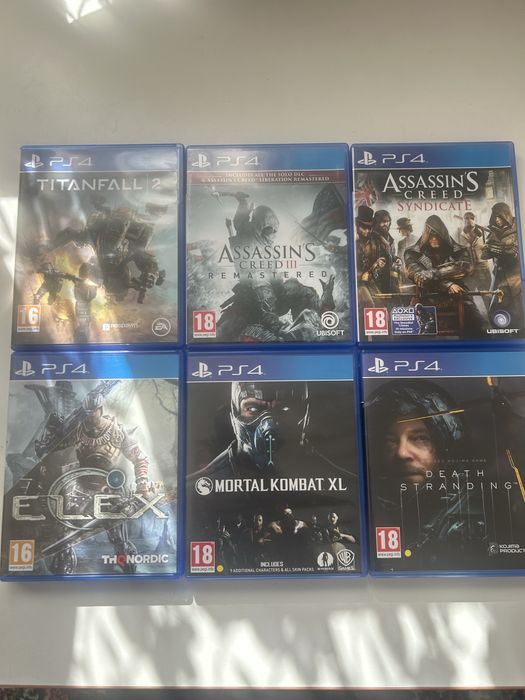 Пет игри за Playstation 4 - €10 на брой