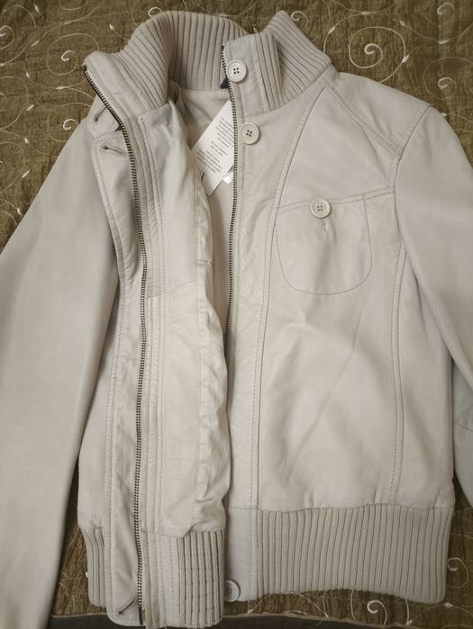 Кожаная куртка Armani Exchange
