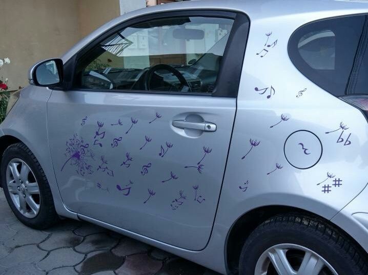 Autocolant wall sticker Music Papadie