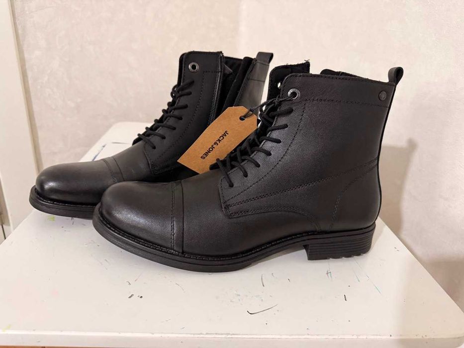новый ботинок Jack & Jones (оригинал), made in Portugal