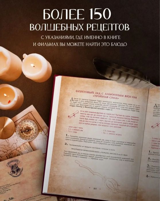 повареная книга Гарри Поттера