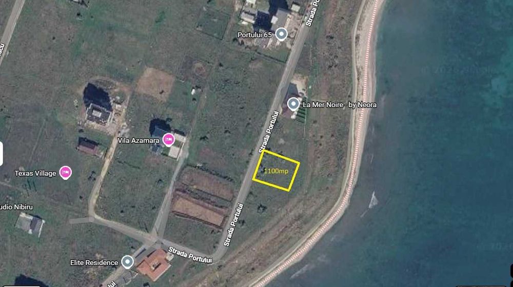 Teren 1.100mp cu Deschidere DIRECTA LA MARE