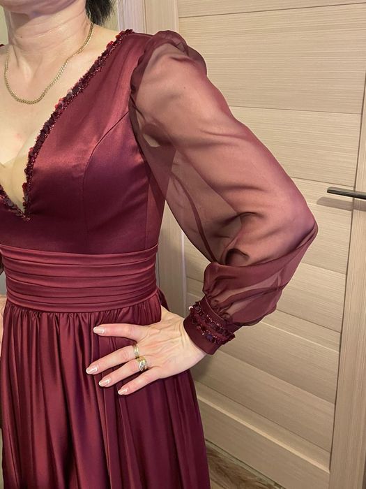 Rochie din mătase naturală