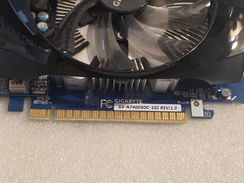 Placa video GIGABYTE GeForce GT 740 1GB GDDR5 128bit  rev 1.0