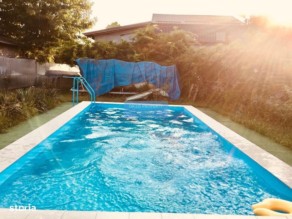 Casă cu mansardă și piscină de vânzare – Pictor Andreescu