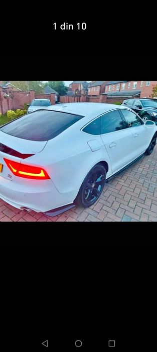 Scaune piele  cu încălzire audi a7 interior piele audi a7