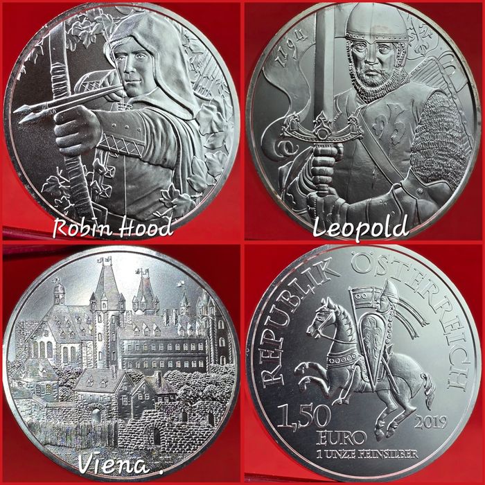 Razboinici de Demult monede argint lingou 999