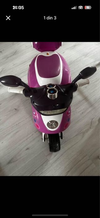 Scuter electric copiii