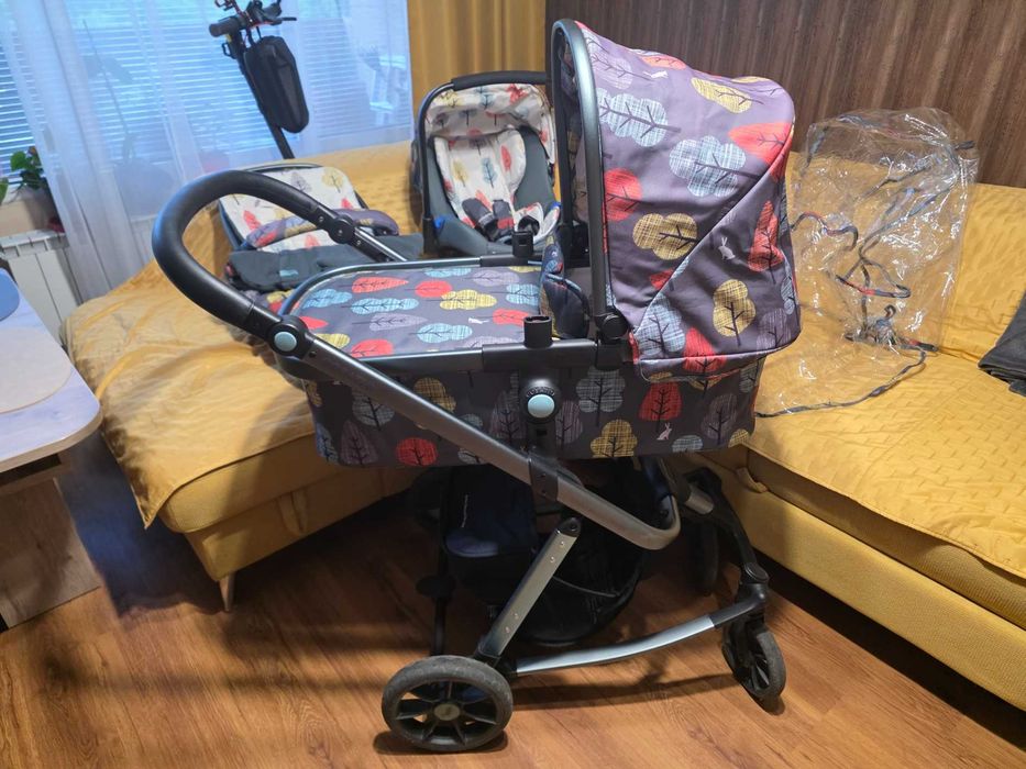 3 в 1 Cosatto Giggle Quad бебешка количка - Hare Wood