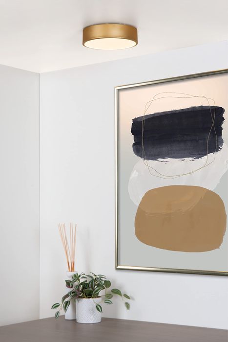 Plafonieră încastrată - LUCIDE UNAR -- Ø 20 cm - LED cu 3 trepte