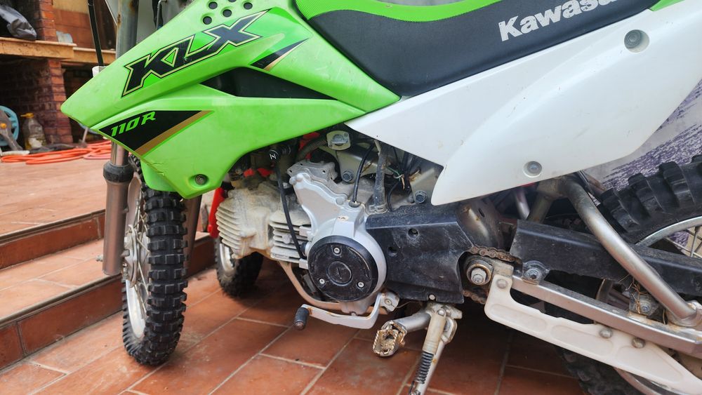 Motocicleta copii kawasaki cross copii