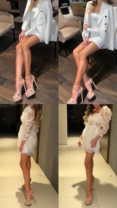 Сандали на ток / размер 38