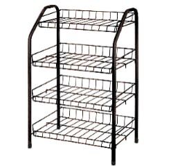 Этажерка полка для обуви разборная узкая