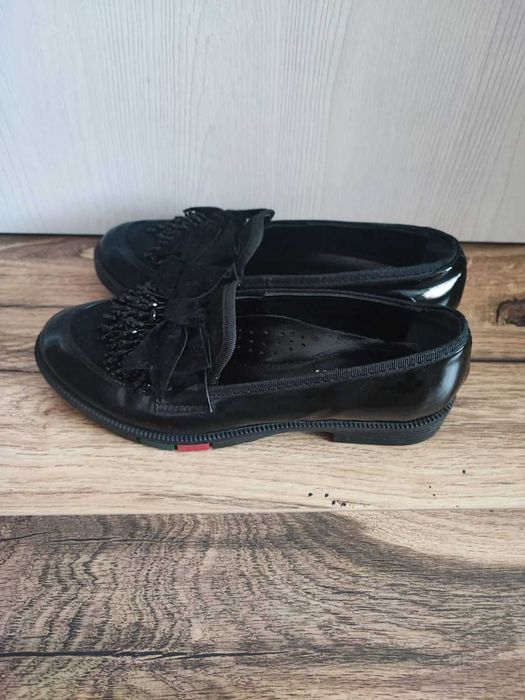 Черни мокасини - марка Aquamarine