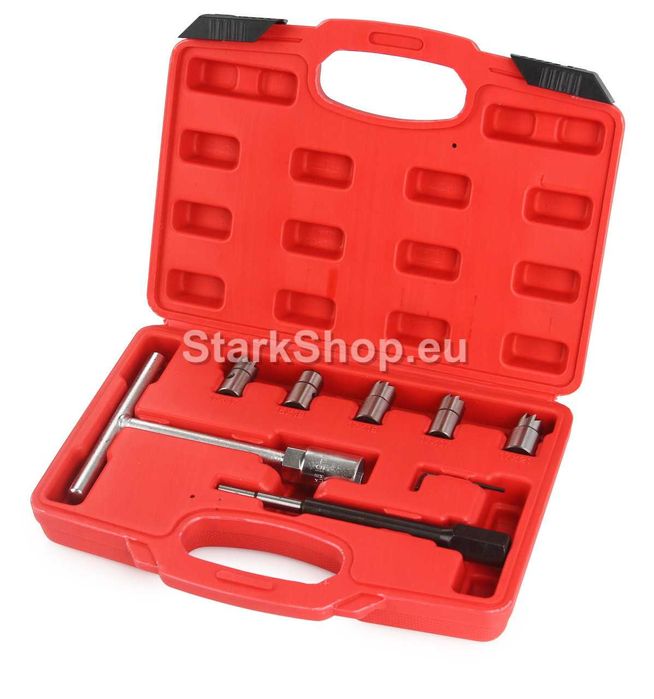 Комплект фрези за почистване на леглата на дюзи 7 части Mar-Pol