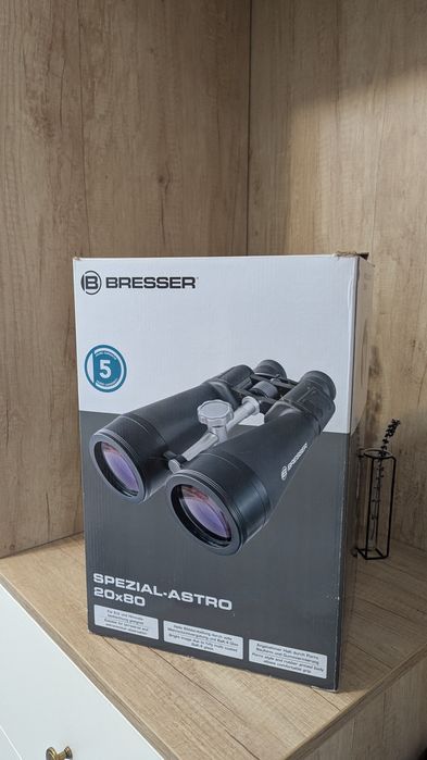 Binoclu Bresser Special-Astro 20x80 + trepied cu cap Vanguard GH-200