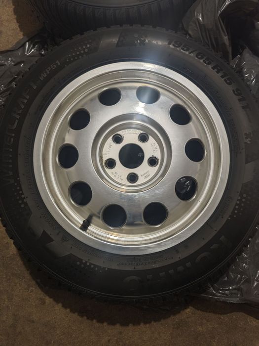 Алуминиеви джанти 15'+зимни гуми  195/65