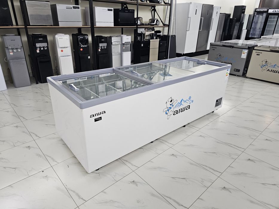 Морозильник стекло