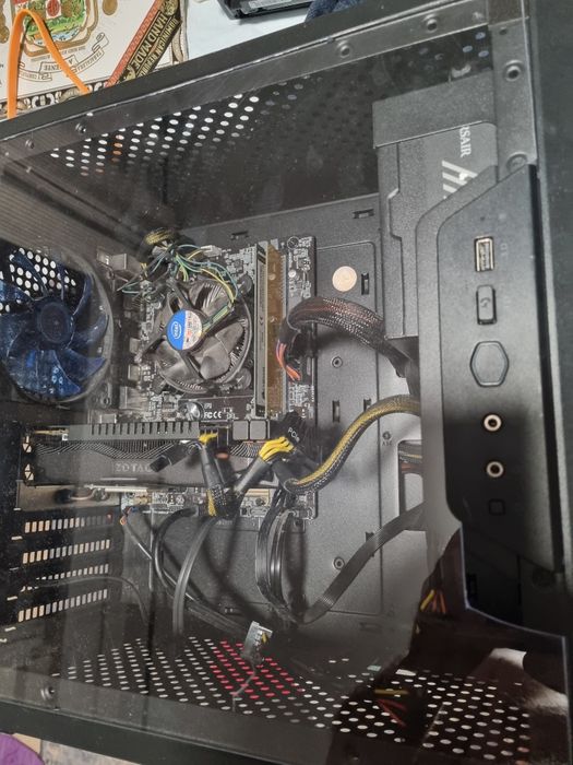 Pc gaming i5-7500 ,gtx 960 2 g 128biti ssd 120 gb +  cadou un monitor samsung