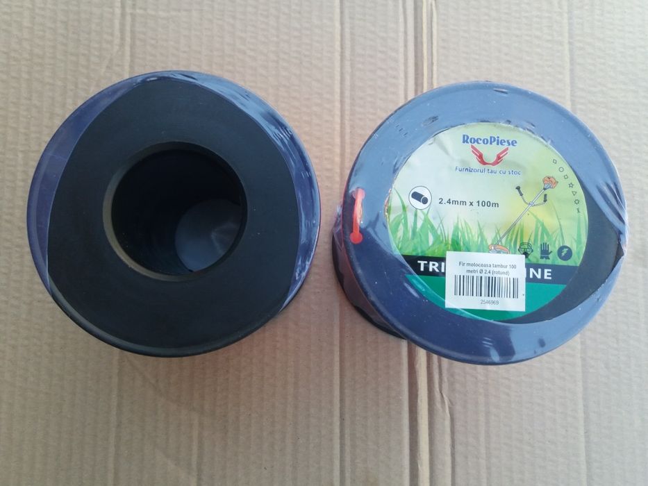 Cap taiere automat(mosor) si fir pt.motocoasă 2,4 mm rotund