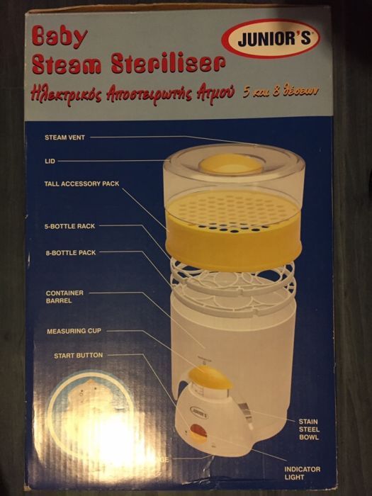 Електрически парен стерилизатор Junior's