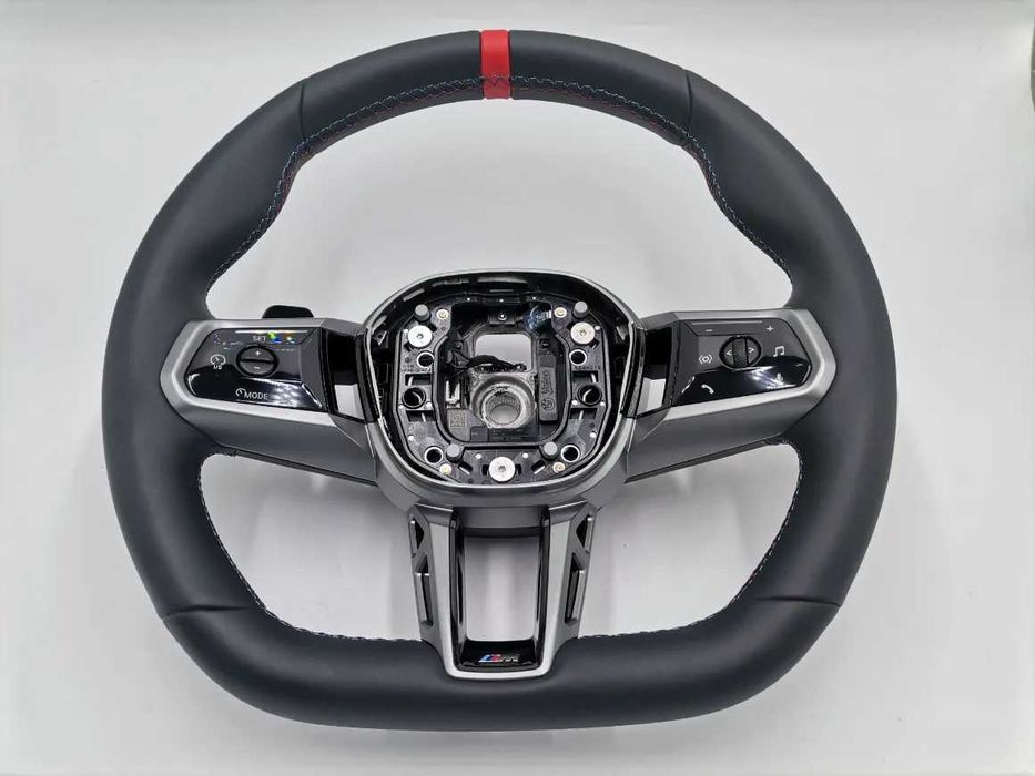 M Спортен волан Red BMW 5 G60 G61 7 G70 X3 G45 Пера Boost M Power