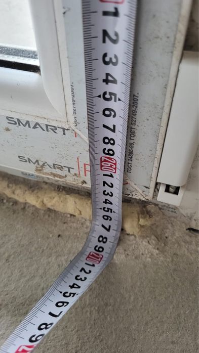 Балконное окно с дверью