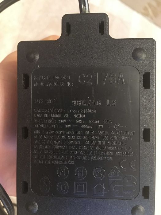 Блок питания от принтера от HP