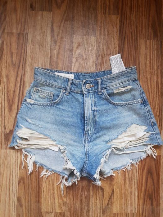 Шорты джинсовые ZARA