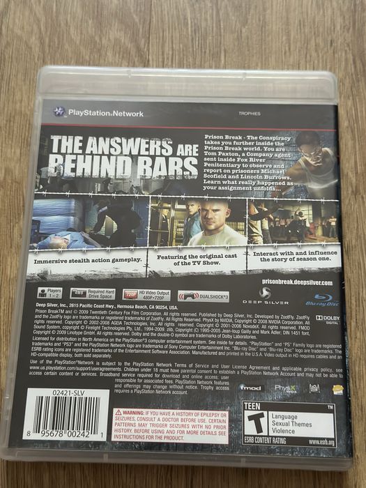 Prison Break The Conspiracy PS3