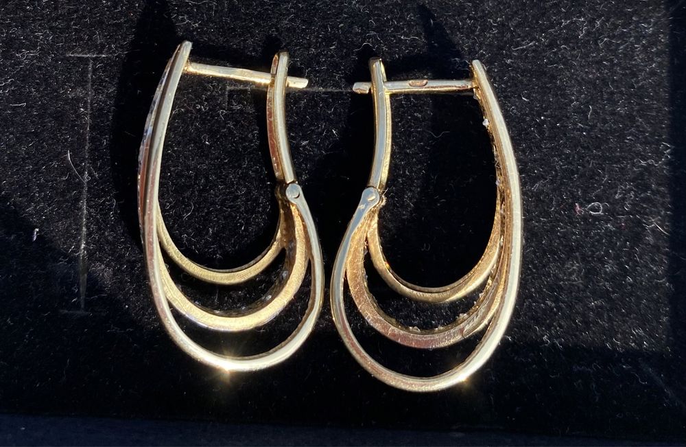 Vând cercei aur 14k