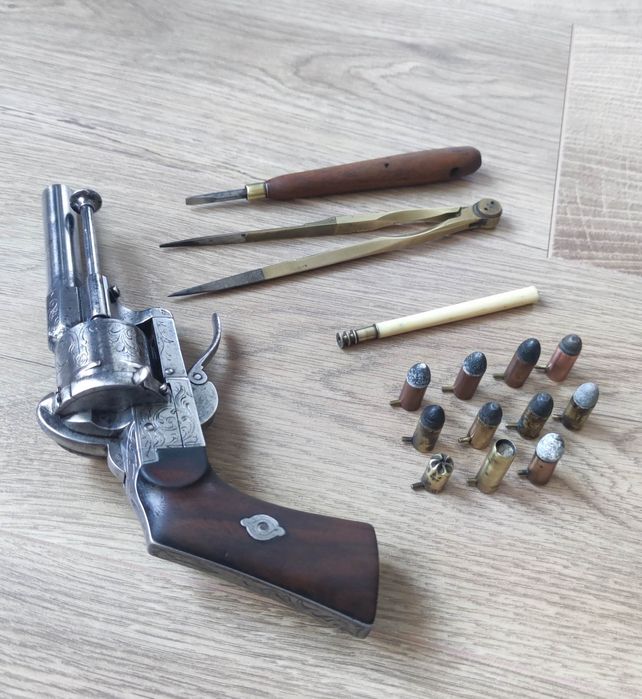 Уникат Колекция Лефуше Револвер 7мм