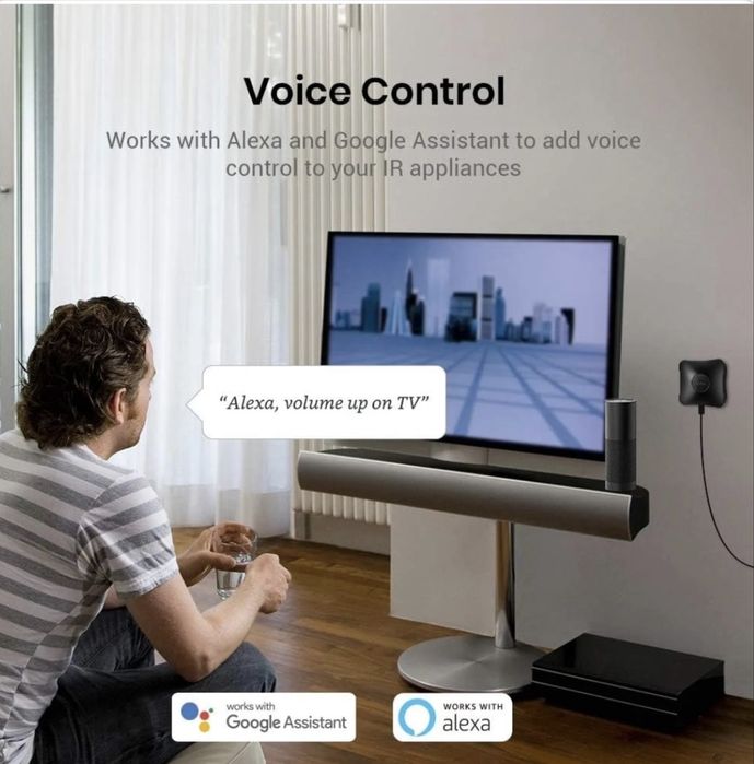 Telecomanda inteligenta Broadlink RM4 pro, RF, IR, WIFI - Smart Google