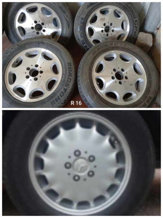 Мерседес 140 диски  комплект оригинал. Заводские