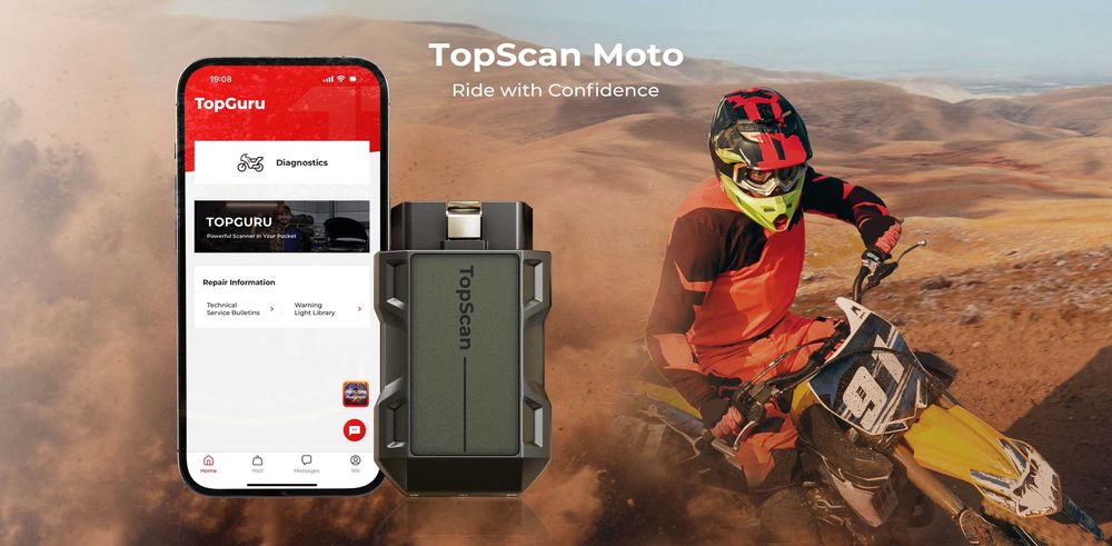 Диагностика за мотори Topscan Moto