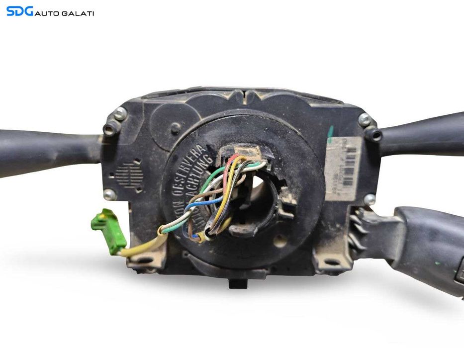 Ansamblu Maneta Manete Semnalizare Stergatoare Bloc Lumini Spira Spirala Senzor Volan Peugeot 207 2006 - 2014 Cod 96630732XT [LS0469]